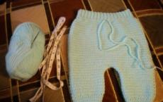 Как связать штанишки для девочки спицами: мастер-класс по вязанию